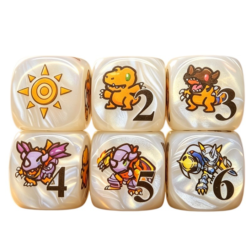 Board Game Hegemony - 2 ชิ้น/ชุด ดิจิมอน DTCG ออมมิโนม อาโกมอน