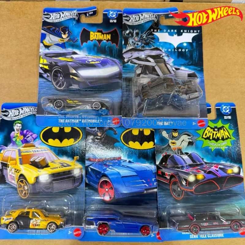 Mattel Toy Hot Wheels - ฮอตวีลส์ ซิลเวอร์เลเบล รถแบทแมนความเร็วสูง ขนาด 1:64 รุ่นสะสม