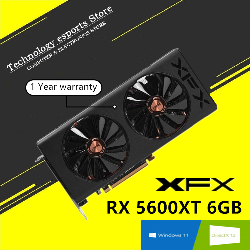 Board Game Vr - XFX การ์ดจอเกม RX 5600XT 6g ของแท้
