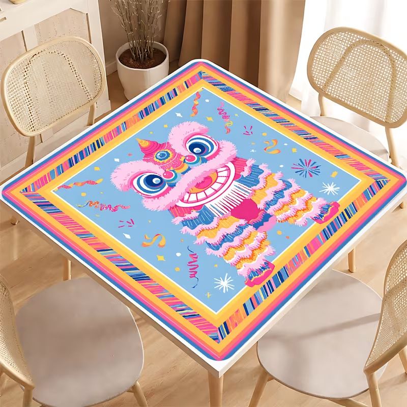 Board Game Hegemony - VIKAMA จีนเชาว์ร่ายรำด้วยการเต้นรำ แผ่นรองไพ่กำมะหยี่คริสตัล กันลื่น นุ่ม พับได้