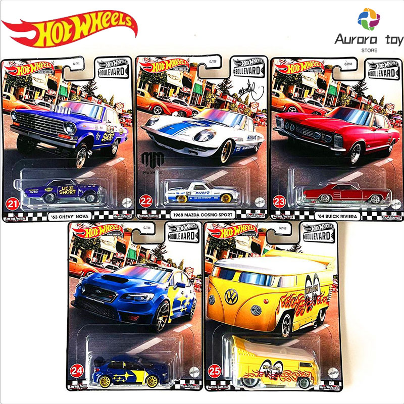 ล้อร้อนรถรุ่น Boulevard 5 Seri - Mattel Toy Hot Wheels บทวิจารณ์และราคา