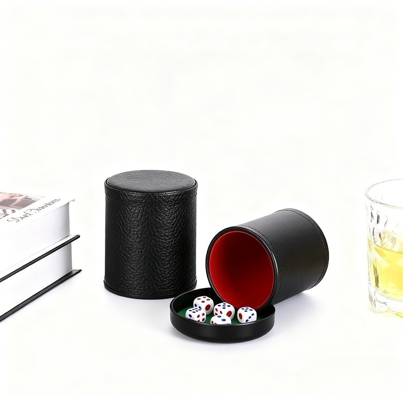 ถ้วยลูกเต๋าหนังสีส้มเขียวแดงพร - Board Game Yahtzee บทวิจารณ์และราคา