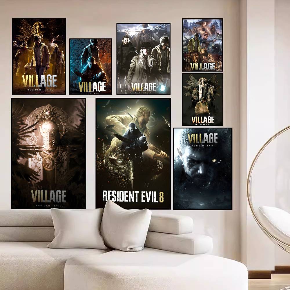โปสเตอร์วิดีโอเกม Resident Evi - Board Game Resident Evil บทวิจารณ์และราคา