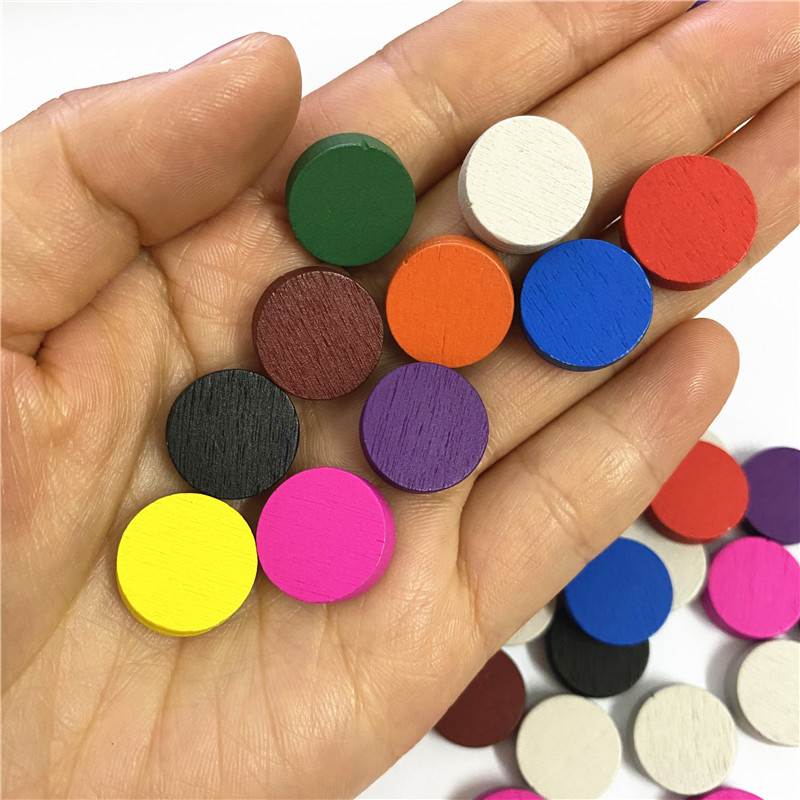 50 ชิ้น 15*5 มม.11 สีไม้ Disk  - Board Game Hegemony บทวิจารณ์และราคา