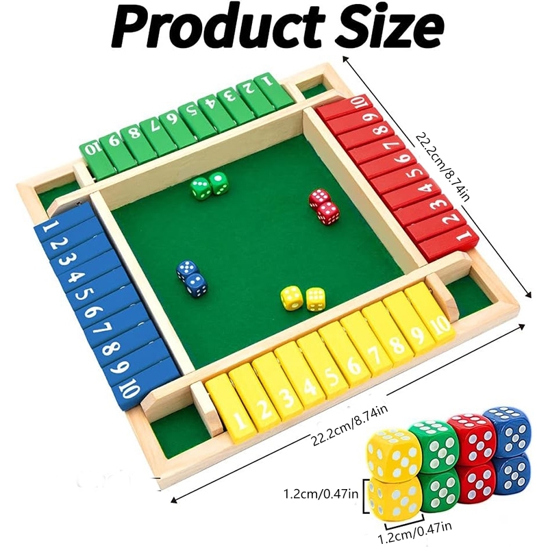 เกมกระดานลูกเต๋าเลขคณิต เกมการ - Board Game For 3 Players บทวิจารณ์และราคา