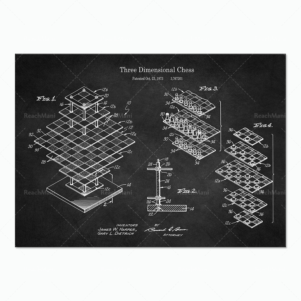 หมากรุก 3 ผู้เล่น, โปสเตอร์แบบ - Board Game For 3 Players บทวิจารณ์และราคา