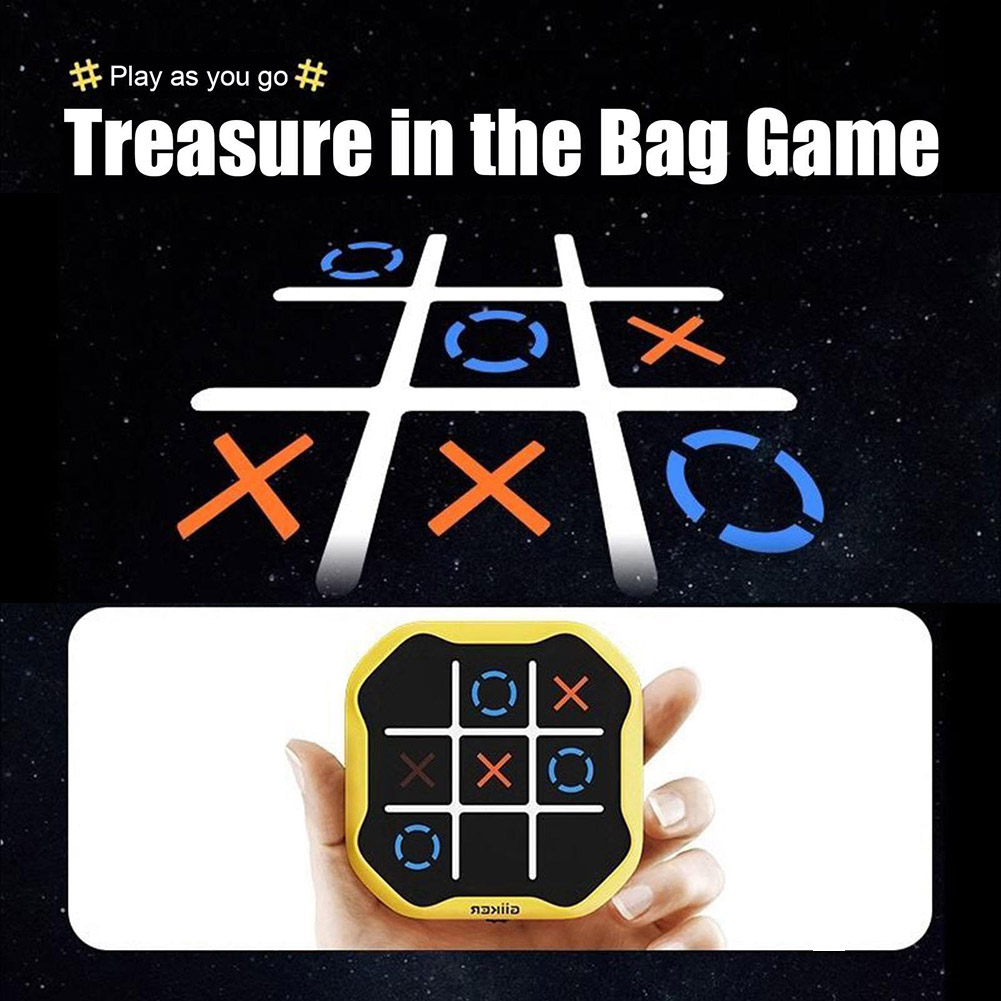 3in1 อิเล็กทรอนิกส์ TIC-TAC-TO - Board Game For 3 Players บทวิจารณ์และราคา
