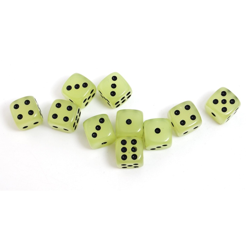 10-Pack D6 6 ใบหน้าลูกเต๋าเรือ - Board Game Yahtzee บทวิจารณ์และราคา