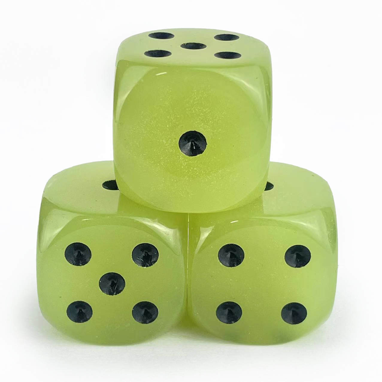 3-Pack 30 มม.D6 เรืองแสงใน Dar - Board Game Yahtzee บทวิจารณ์และราคา