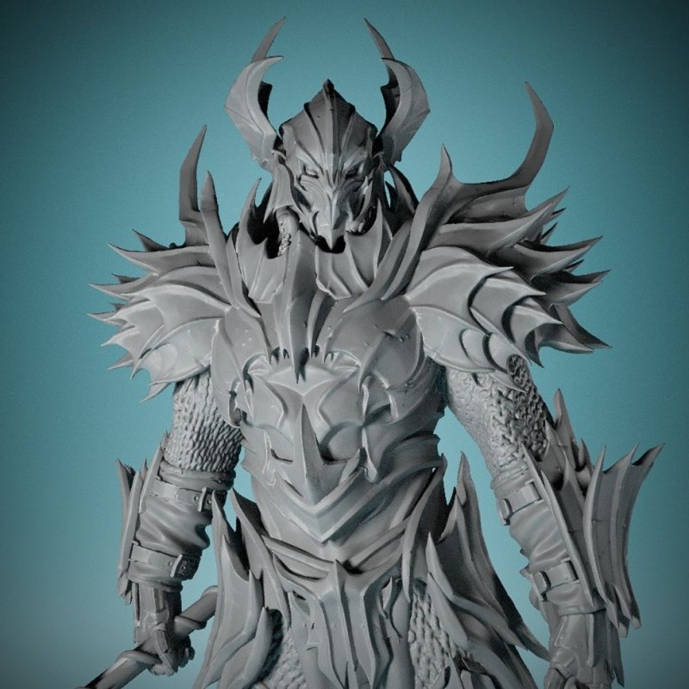 อัศวินปีศาจไร้ปีก 3D พิมพ์รูปป - Board Game War บทวิจารณ์และราคา