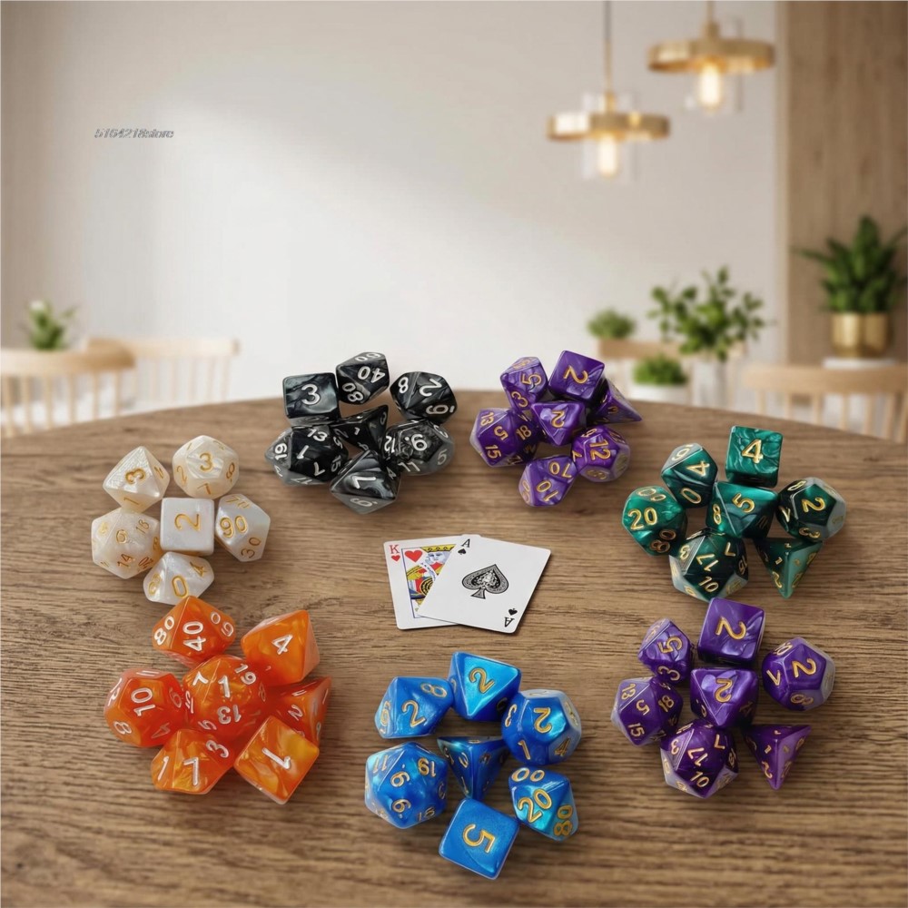 ชุดลูกเต๋า 7 ชิ้น เกมกระดาน ลู - Board Game Hegemony บทวิจารณ์และราคา