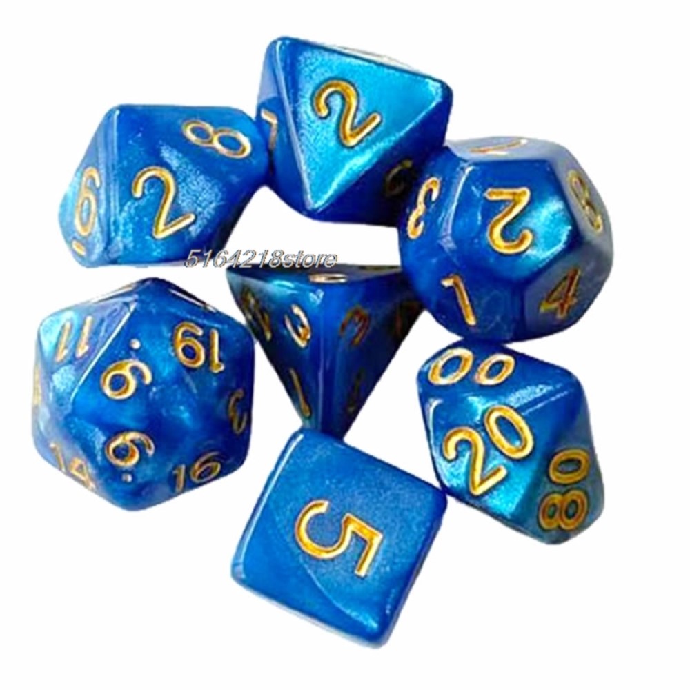 ชุดลูกเต๋า 7 ชิ้น เกมกระดาน ลู - Board Game Hegemony บทวิจารณ์และราคา