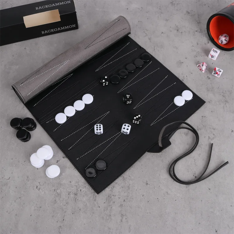 Roll Up ชุดแบ็คแกมมอนแบบพกพาเก - Board Game Operation บทวิจารณ์และราคา