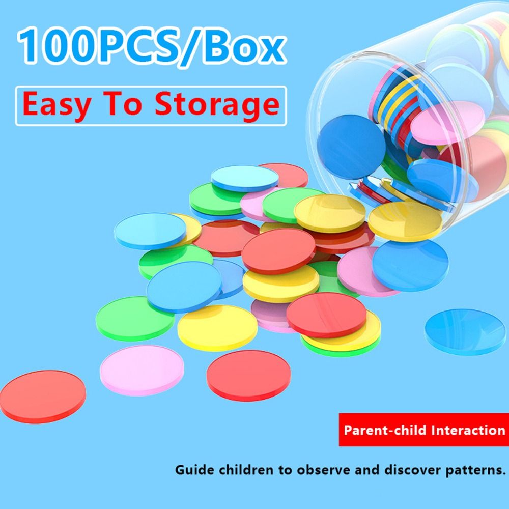 ชิปนับจำนวนพลาสติก 100 ชิ้น สำ - Board Game Operation บทวิจารณ์และราคา